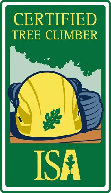 ISA Certified Tree Climber badge